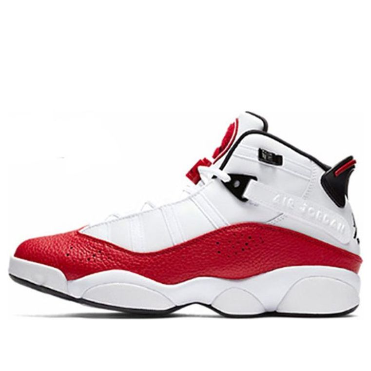 Air Jordan 6 Rings 'White University Red' 322992-120 Antique Icons